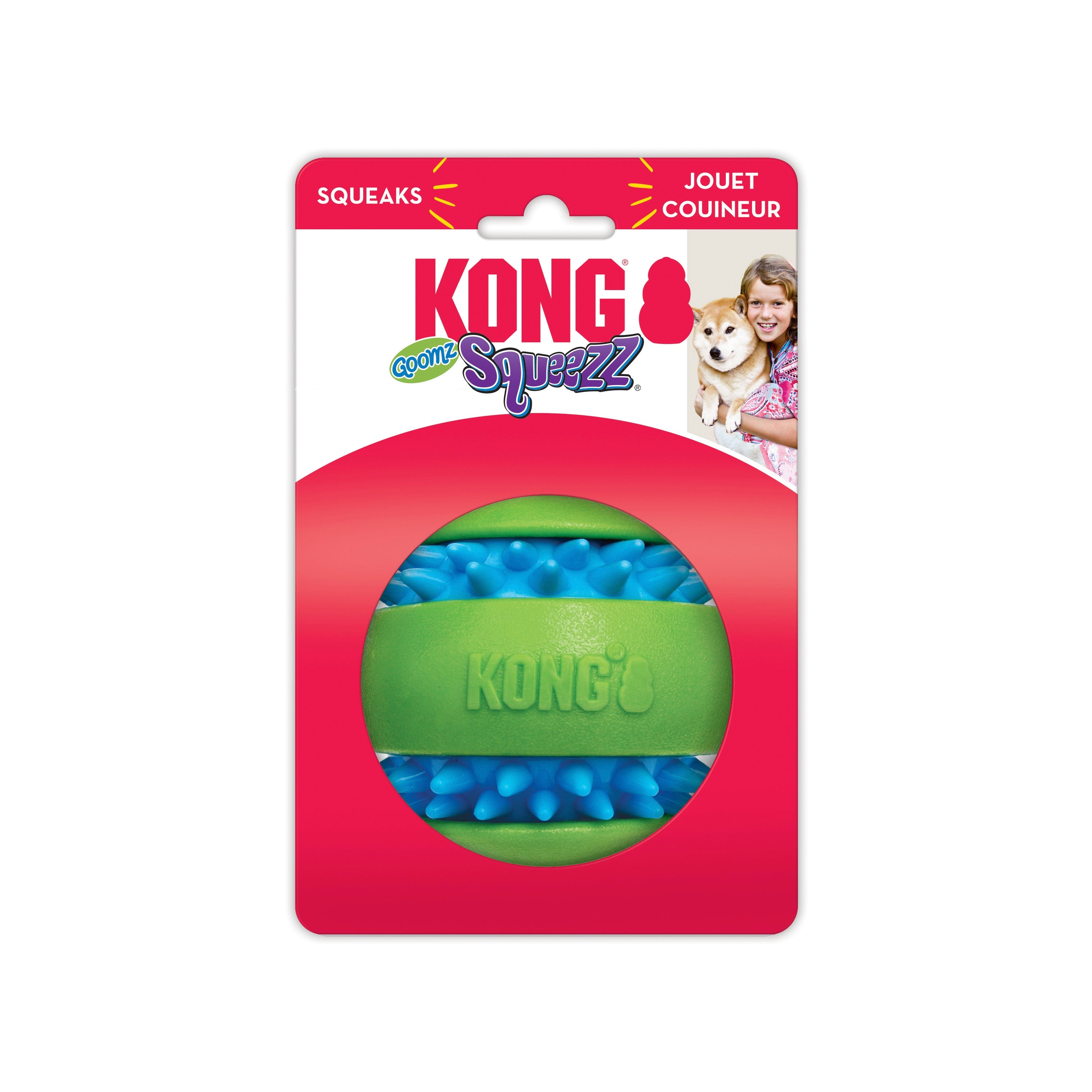 Hračka pre psa KONG Squeezz Goomz