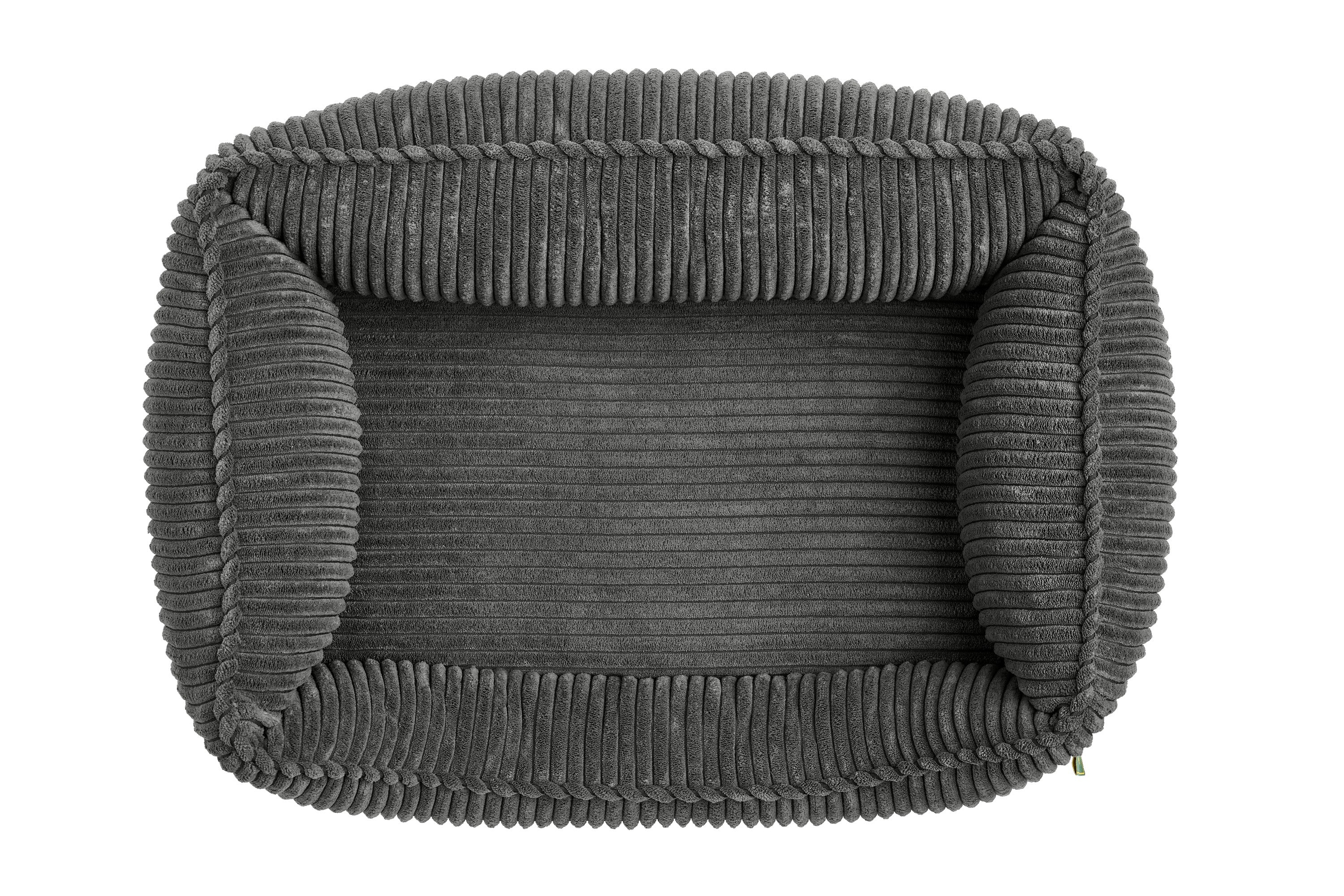 Ergonomická pohovka pre psa Hunter Corbie – antracitová