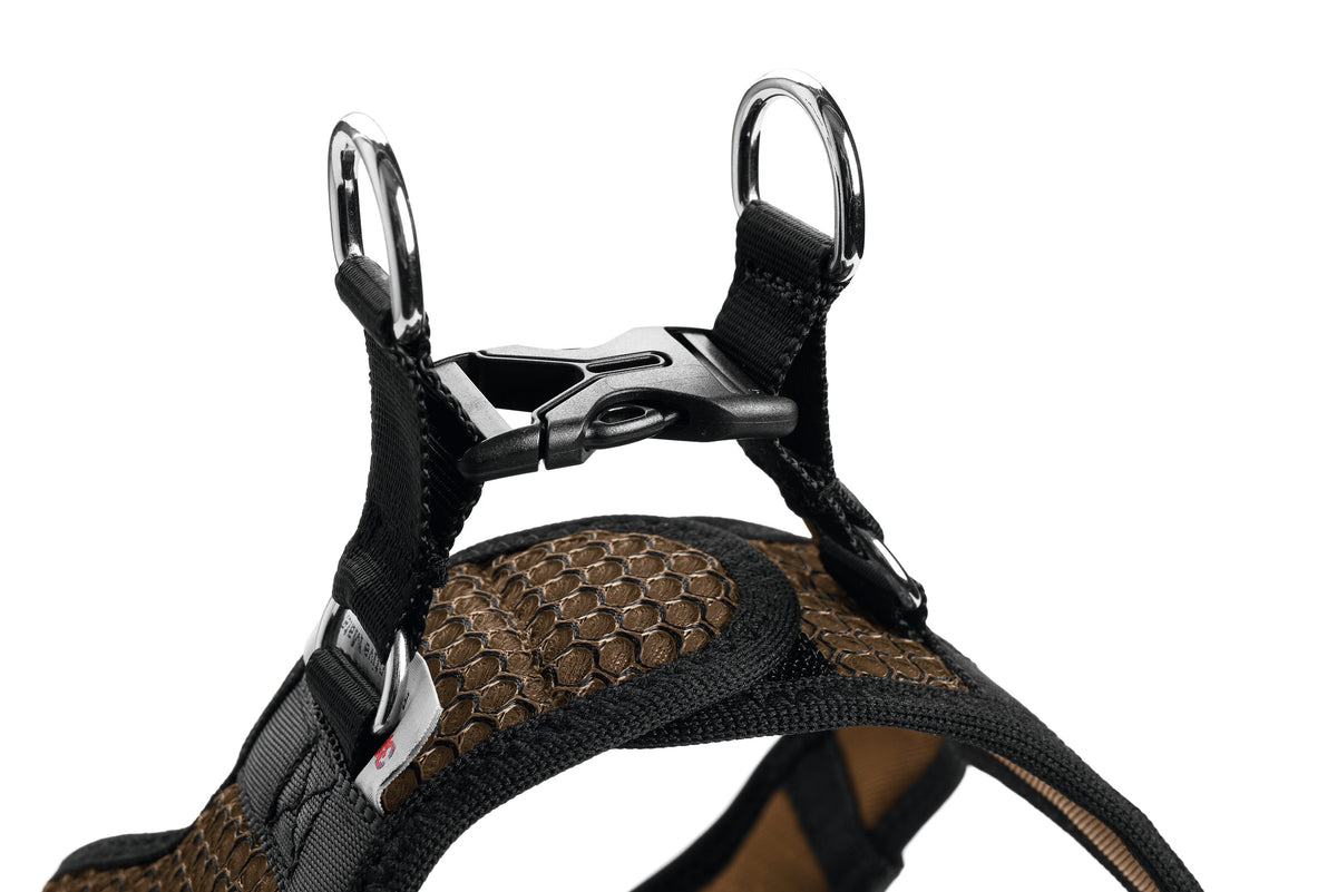 Postroj pre psa Hunter Hilo Comfort – hnedá