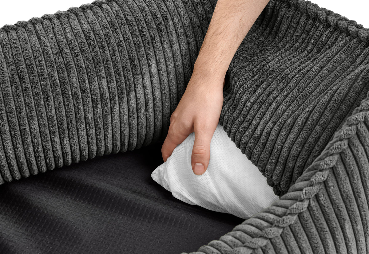 Ergonomická pohovka pre psa Hunter Corbie – antracitová