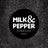 Postroj pre mačky Milk&Pepper Stardust – čierna