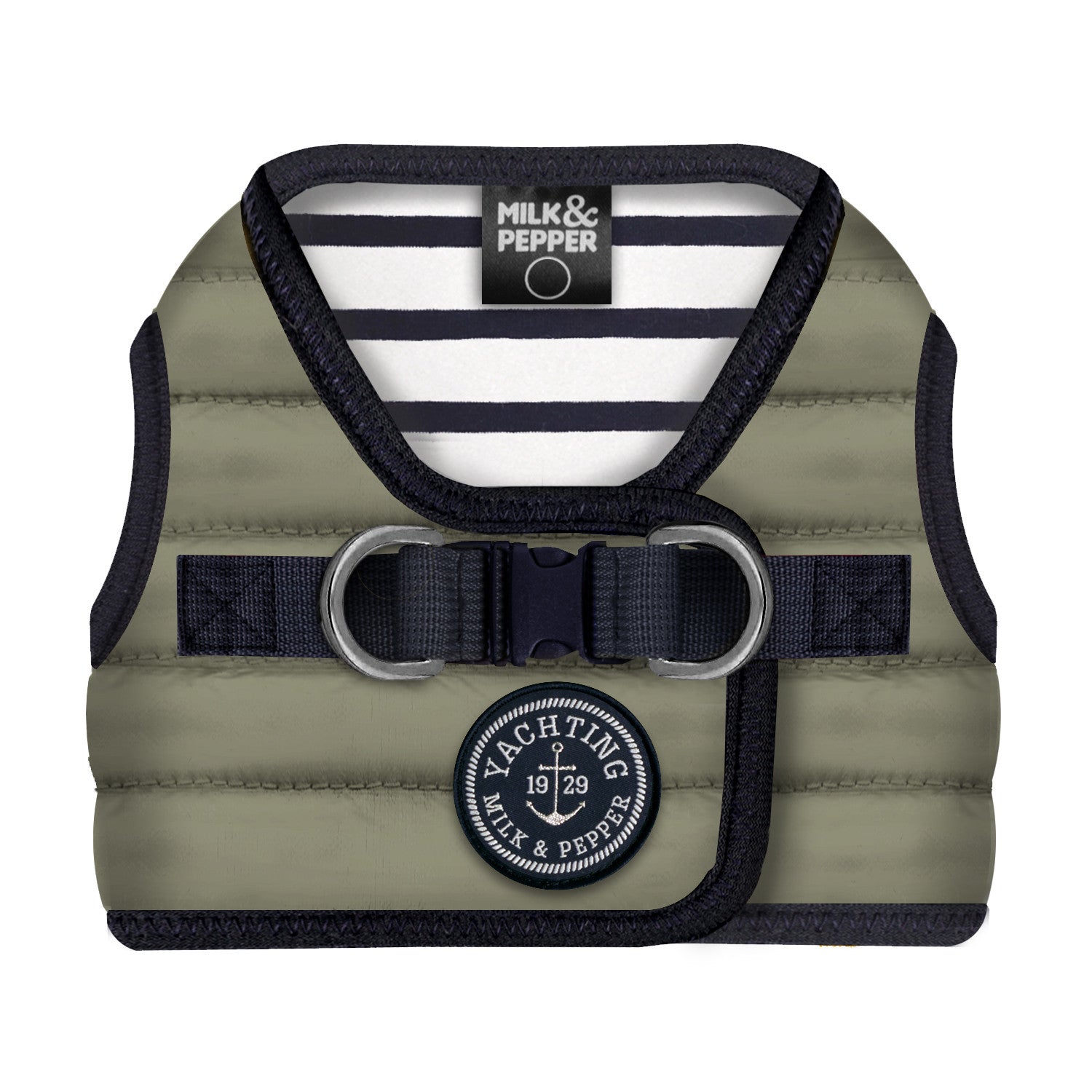 Postroj pre psa Milk&Pepper Nautic – khaki