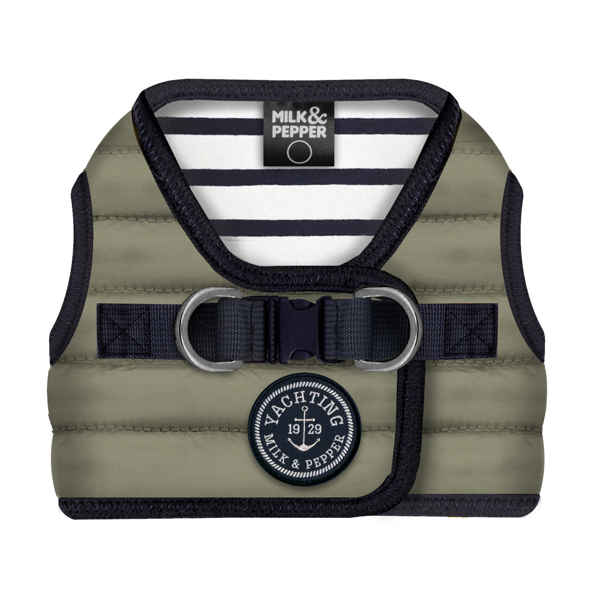 Postroj pre psa Milk&Pepper Nautic – khaki