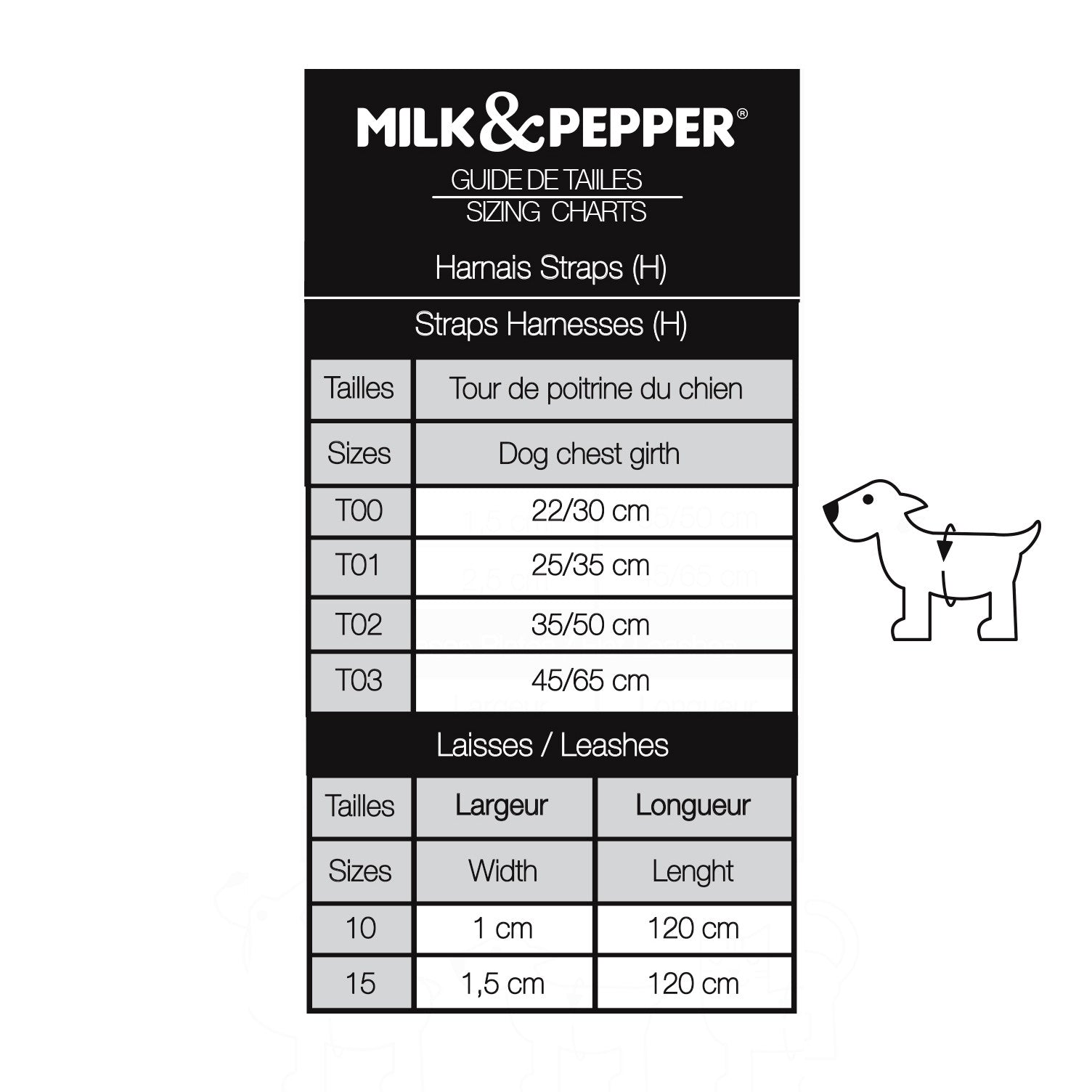 Popruhový postroj pre psa Milk&Pepper Zaria – leopardia