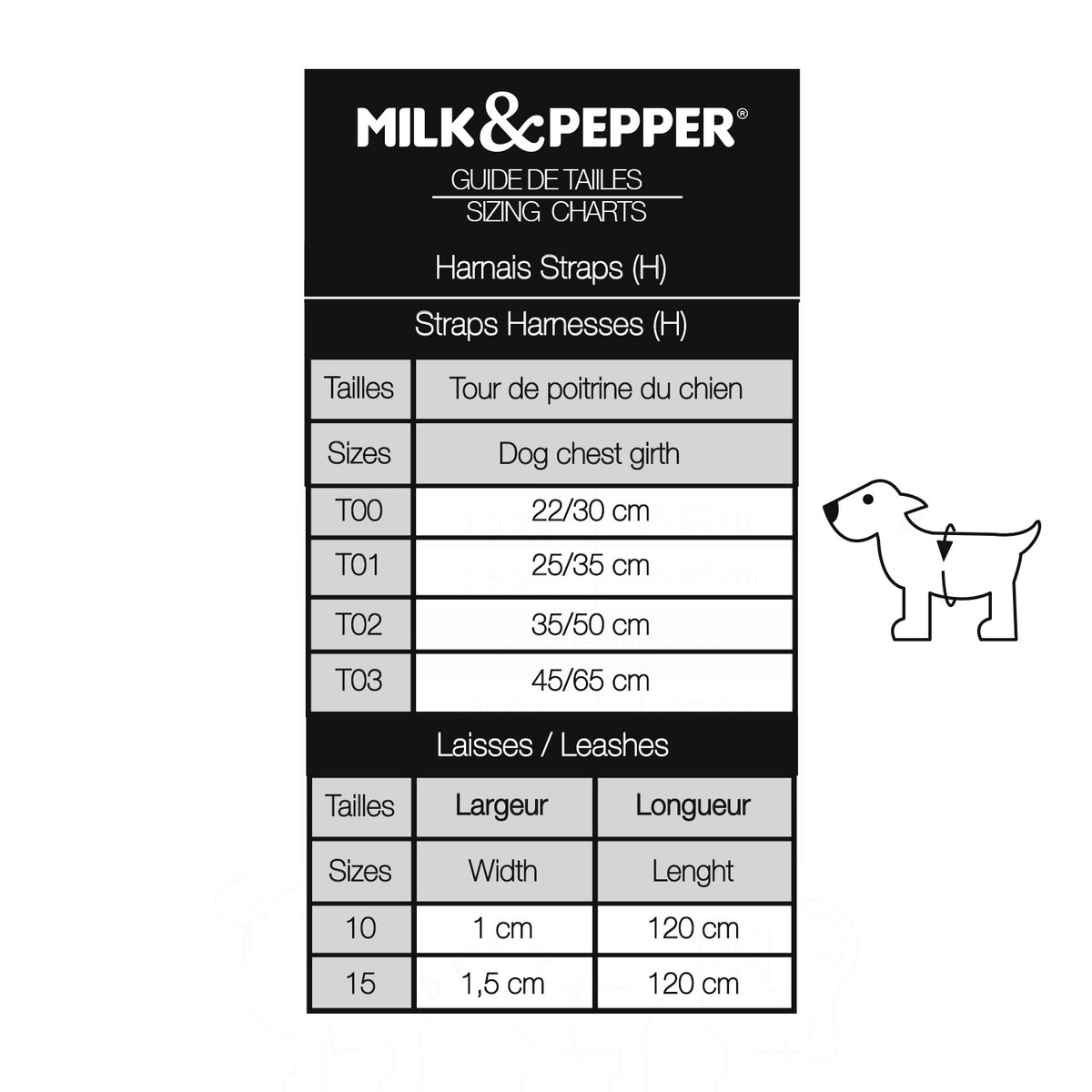 Popruhový postroj pre psa Milk&Pepper Zaria – leopardia