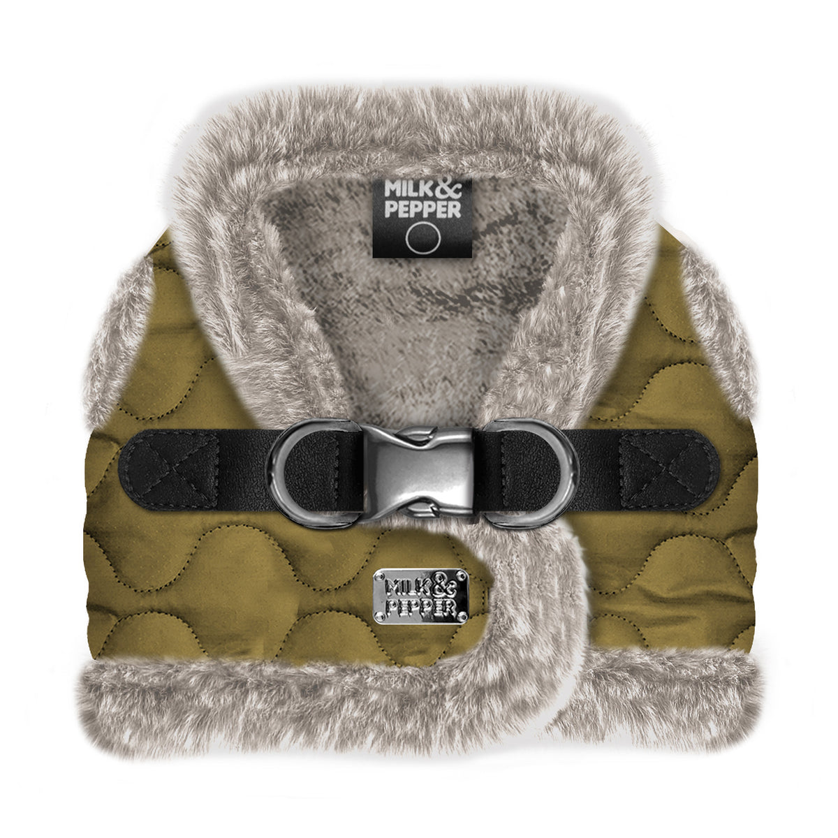 Postroj pre psa Milk&Pepper Matteo – khaki