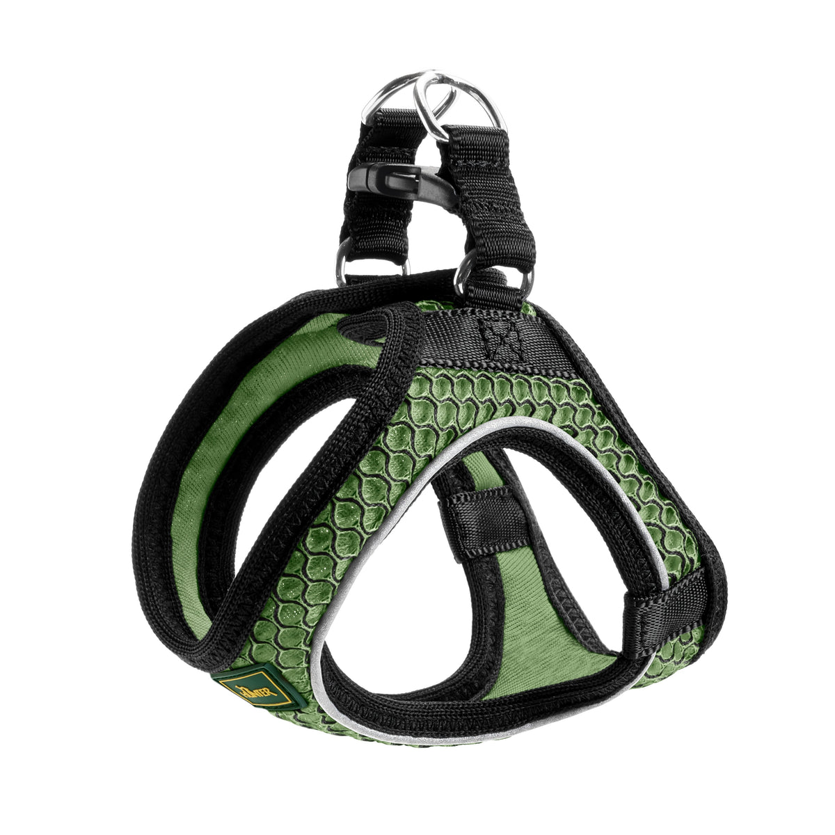 Postroj pre psa Hunter Hilo Comfort – lipovozelená