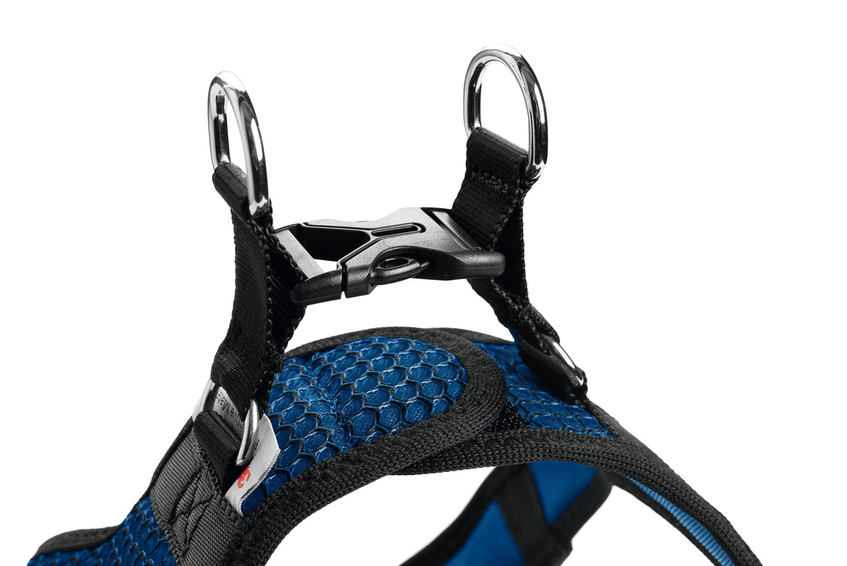 Postroj pre psa Hunter Hilo Comfort – modrá