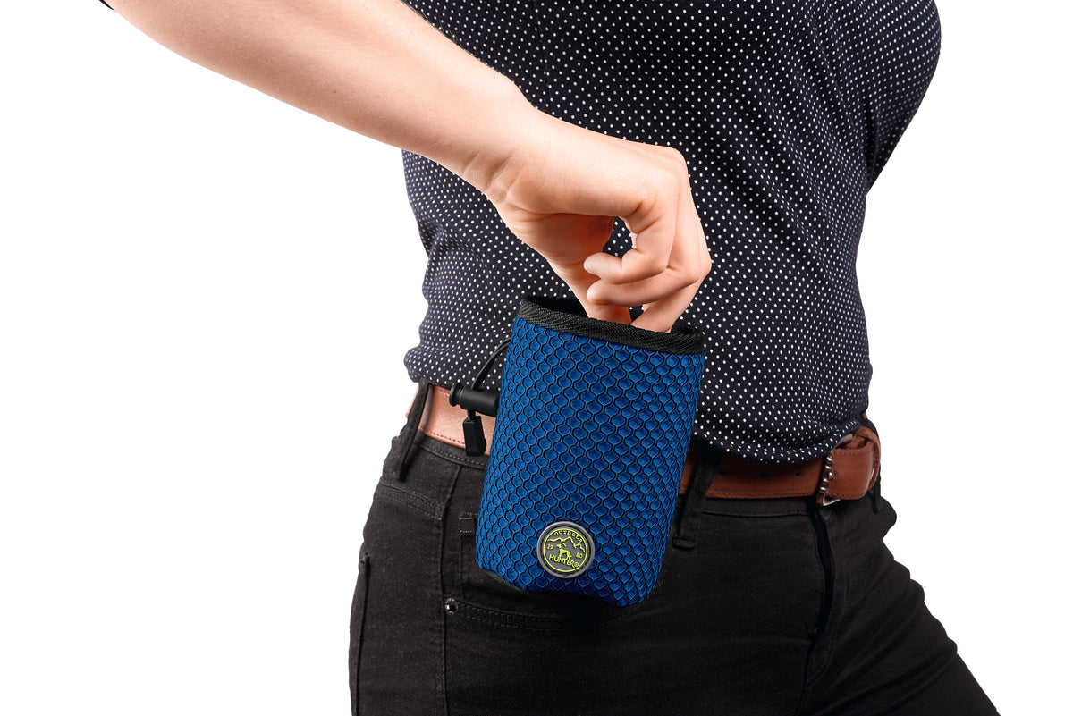 Vrecko na maškrty pre psa Hunter Hilo Basic – modrá
