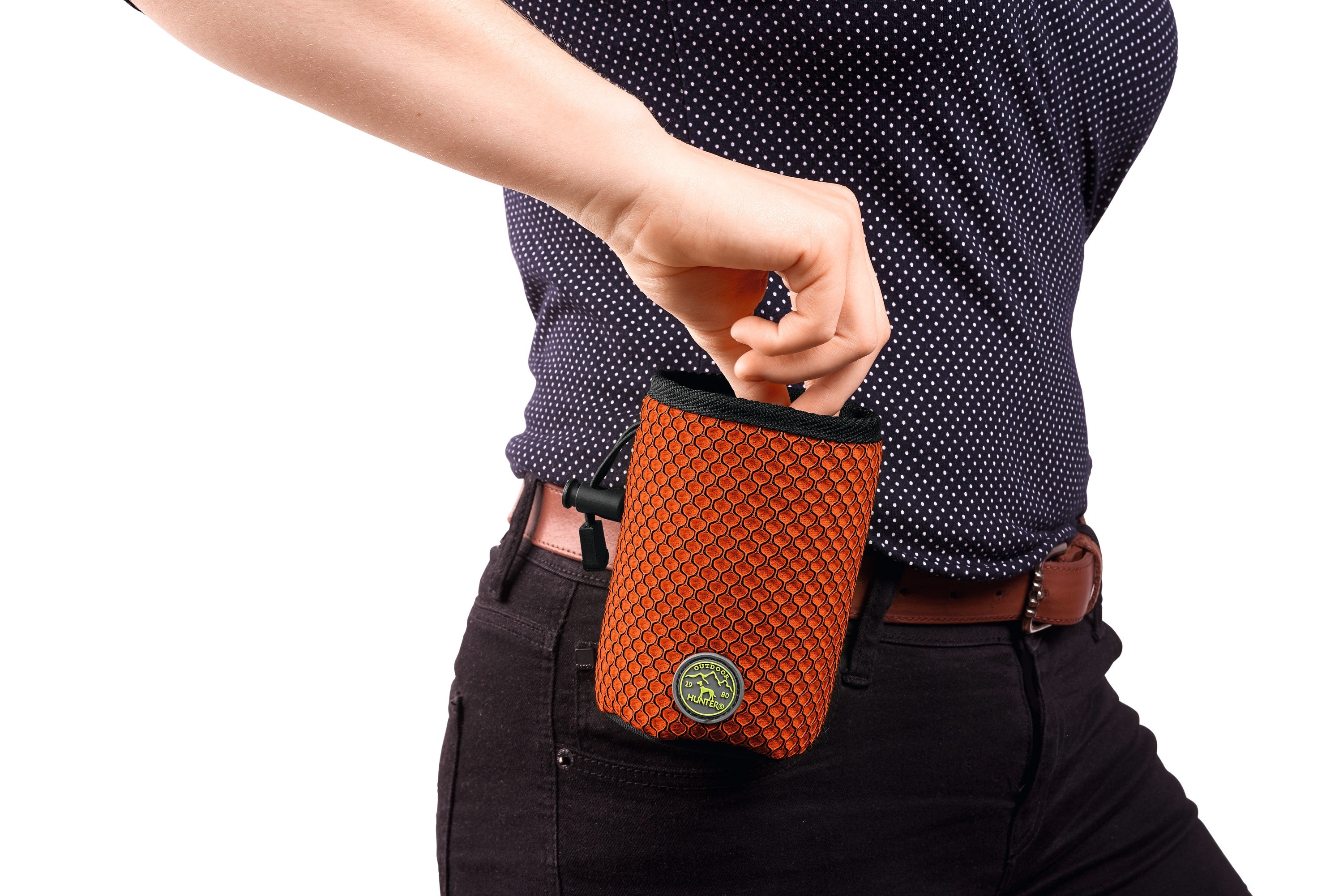 Vrecko na maškrty pre psa Hunter Hilo Basic – oranžová