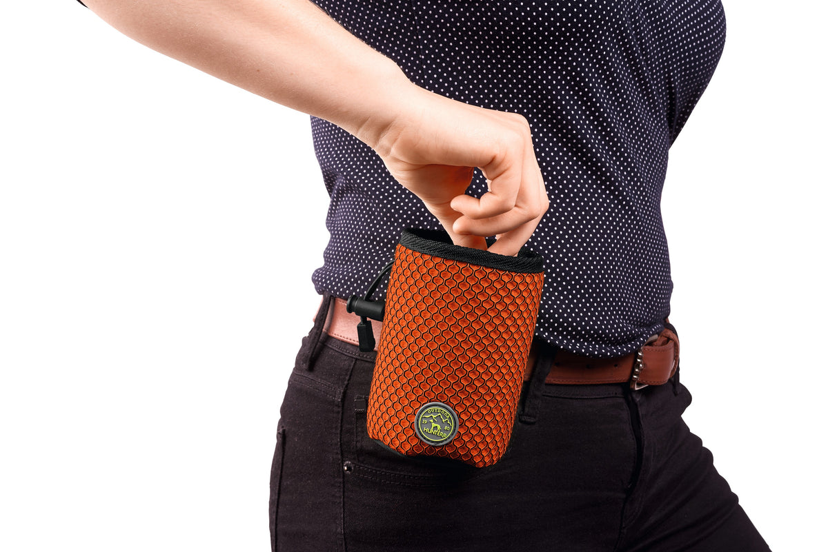 Vrecko na maškrty pre psa Hunter Hilo Basic – oranžová